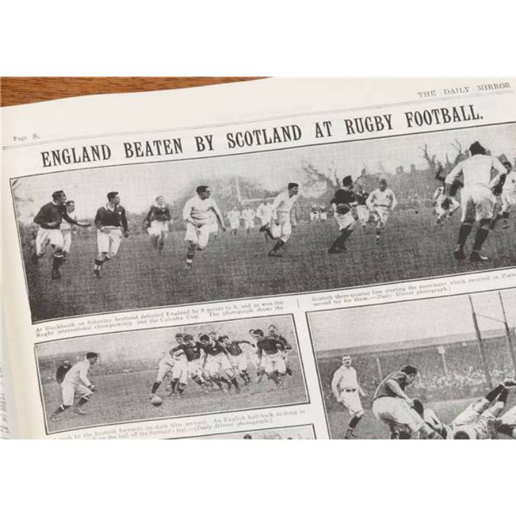 Personalised - 100 Year English Rugby History Book product image