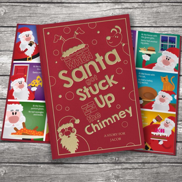 When Santa Got Stuck Up The Chimney - Classic Hardcover product image