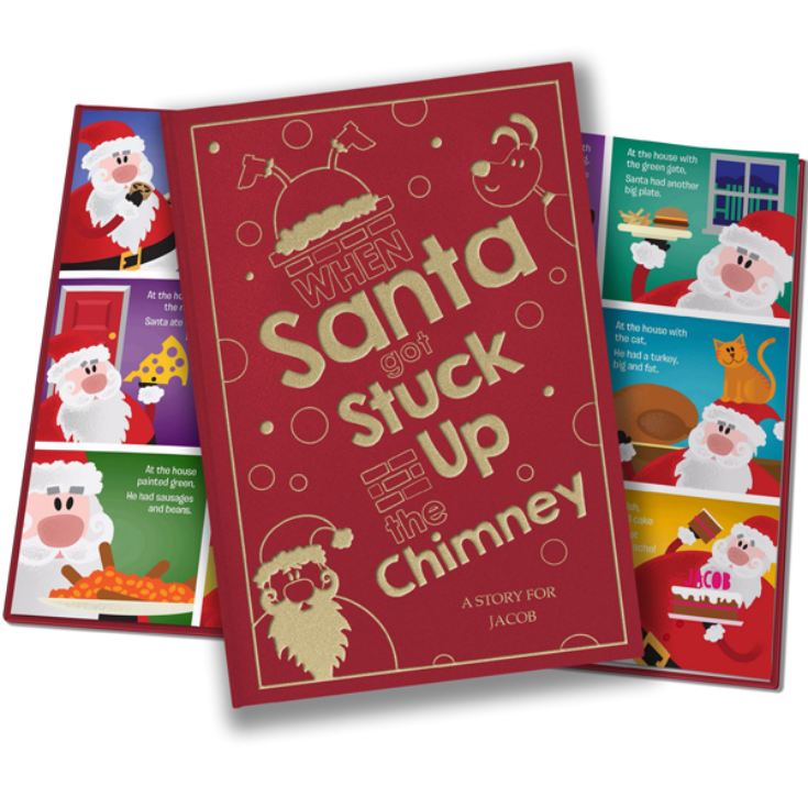 When Santa Got Stuck Up The Chimney - Classic Hardcover product image