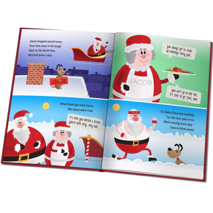 When Santa Got Stuck Up The Chimney - Classic Hardcover product image