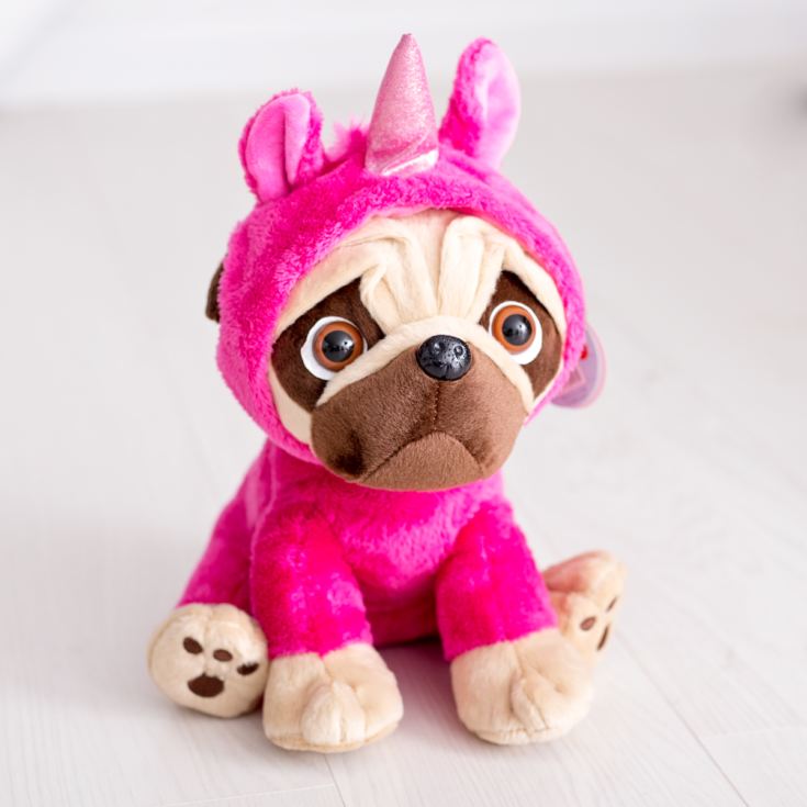 unicorn pug teddy