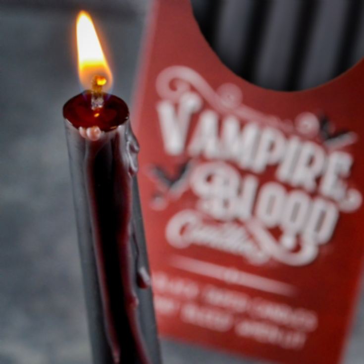 Vampire Blood Taper Candles 8 pack product image
