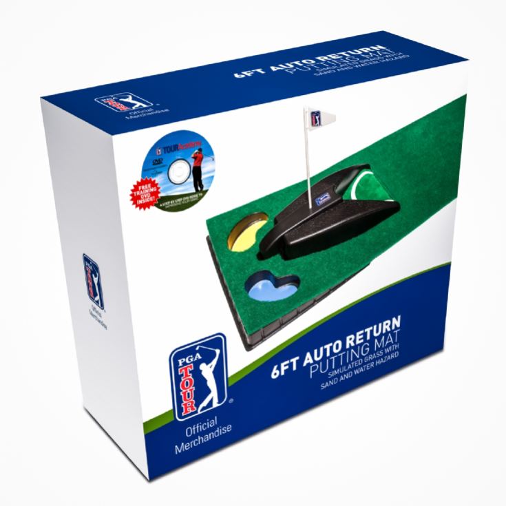 PGA Tour 6ft Auto Golf Putting Mat product image