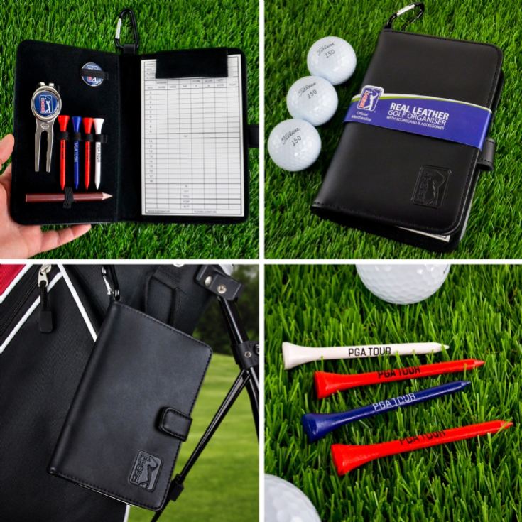 PGA Tour Leather Golf Score Card And Accessory Wallet product image