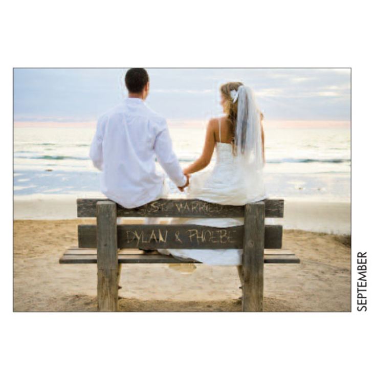 Personalised Wedding Calendar product image