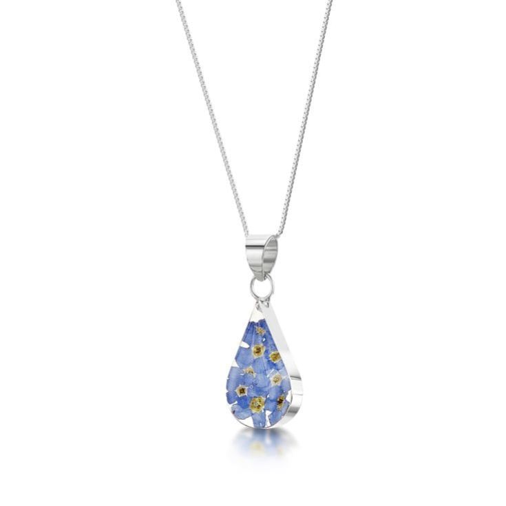 Forget Me Not Teardrop Pendant product image