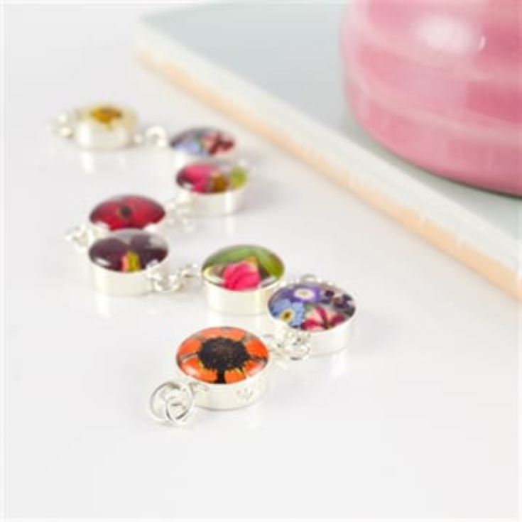 Real Flower Bracelet With Mixed Blooms product image