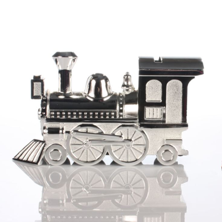 Silver Plated Train Money Box product image