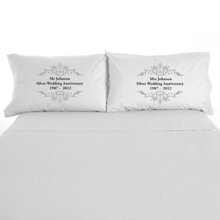 anniversary pillow cases