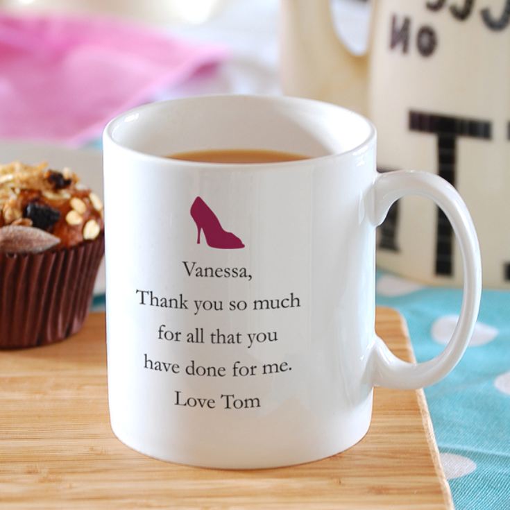 Simply the Best High Heel Shoe Design Personalised Mug product image