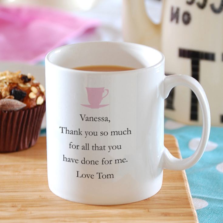 Simply the Best Tea Cup Design Personalised Mug product image