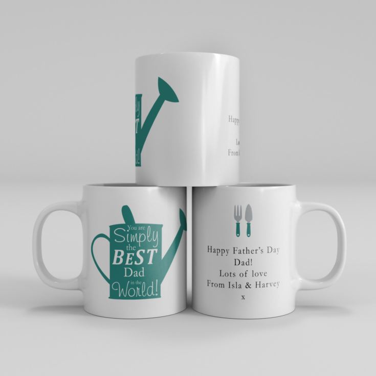 Personalised Simply The Best Watering Can Design Mug product image