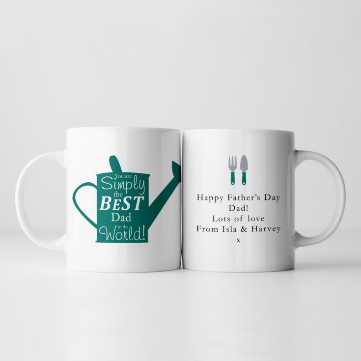 Personalised Simply The Best Watering Can Design Mug product image