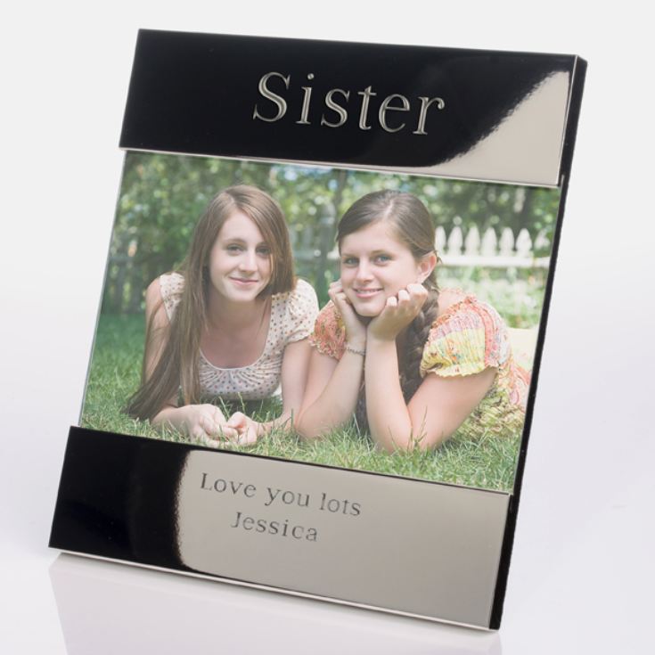 Engraved Sister Frame product image