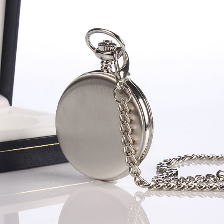 Skeleton Personalised Pocket Watch product image