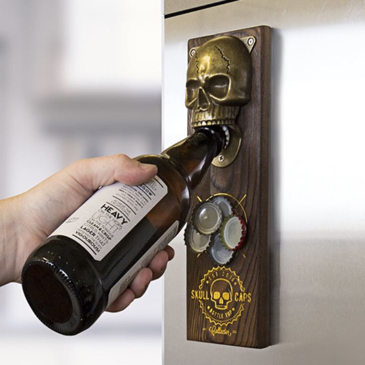 Skull Cap Bottle Opener The Gift Experience