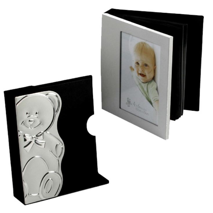 Engraved Slide Out Teddy Bear Photo Album product image