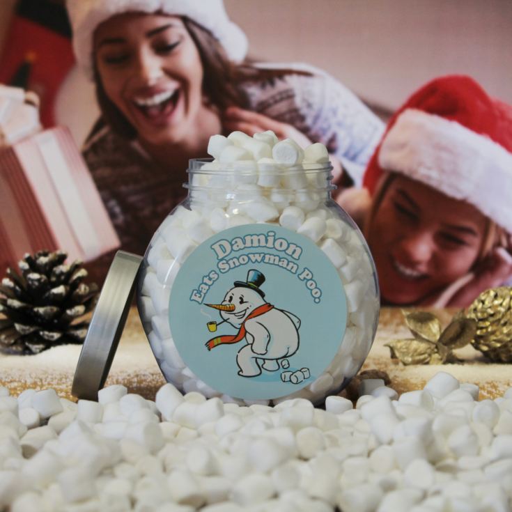Snowman Poo Jar product image