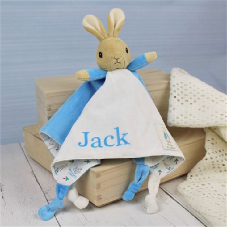 Personalised Peter Rabbit or Flopsy Bunny Snuggle Blanket product image