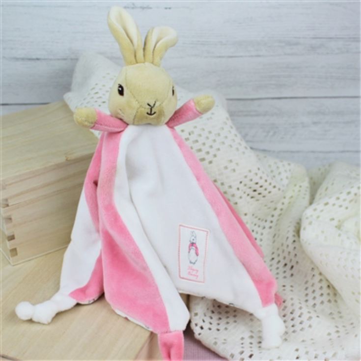 Personalised Peter Rabbit or Flopsy Bunny Snuggle Blanket product image