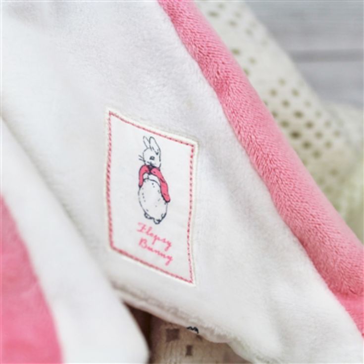 Personalised Peter Rabbit or Flopsy Bunny Snuggle Blanket product image