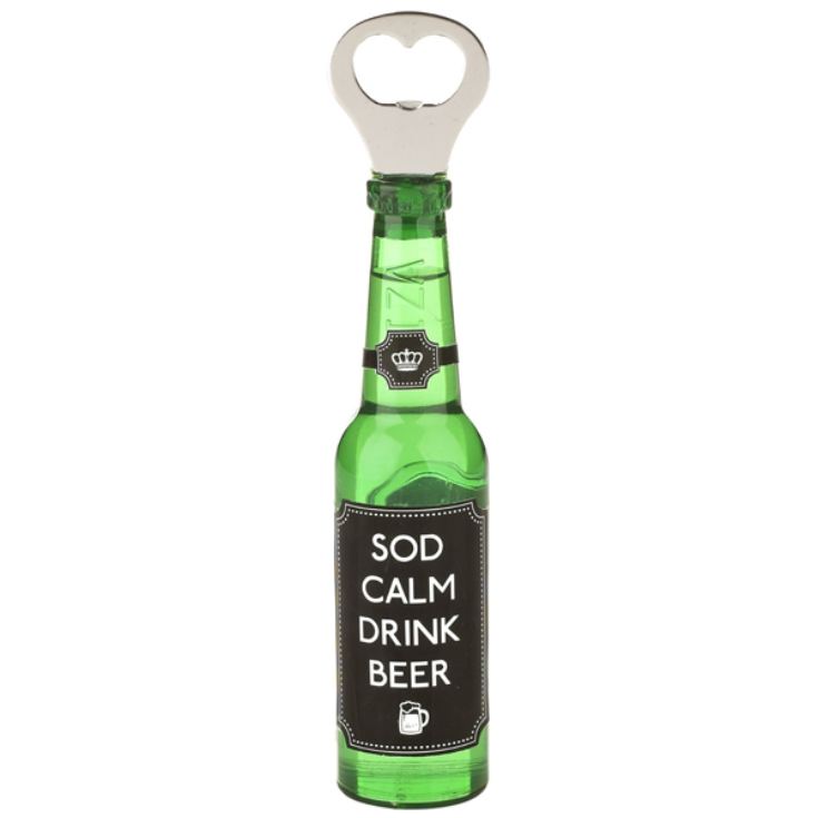 Beer Bottle Opener - Sod Calm Drink Beer product image