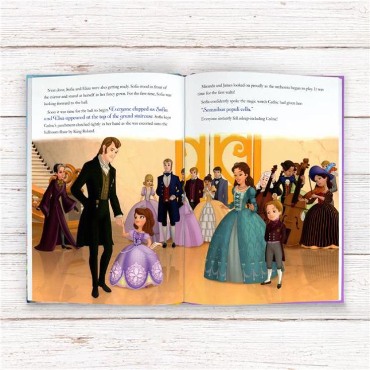 Personalised Sofia the First Adventure Book product image
