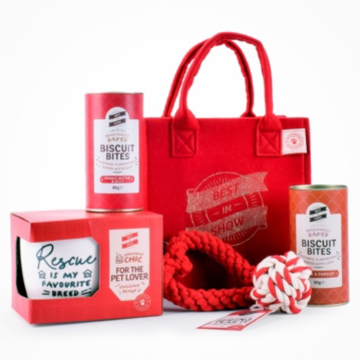 Rescue Is My Favourite Breed Dog Hamper Gift Bag product image