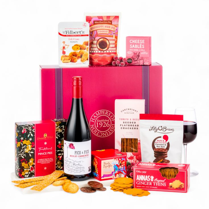 The Red Wine Hamper Gift Box product image