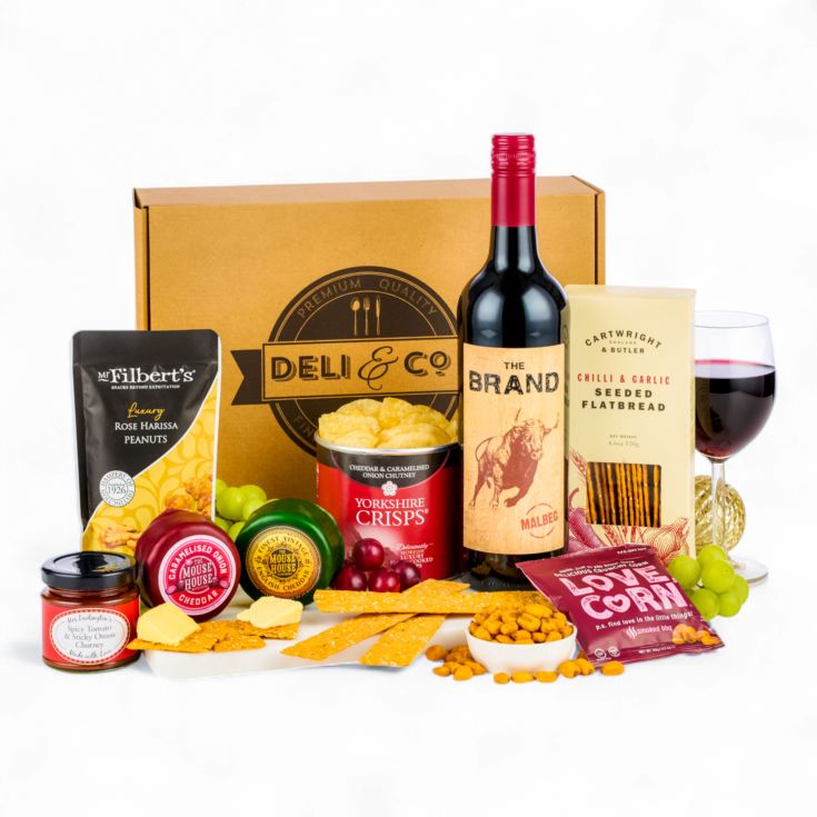 Wine & Cheese Hamper Gift Box product image