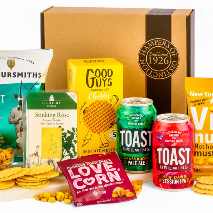 Beer & Cheese Gift Box Hamper product image