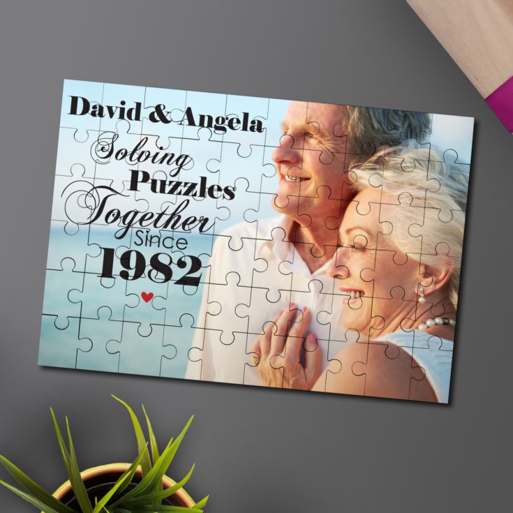 Personalised Solving Puzzles Together Jigsaw product image