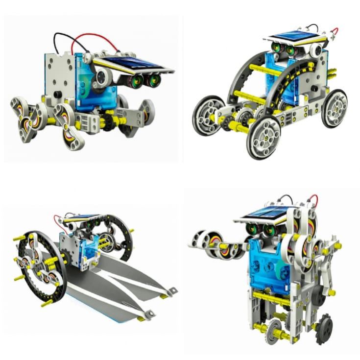 Build Your Own Solar Robot 14 in 1 product image