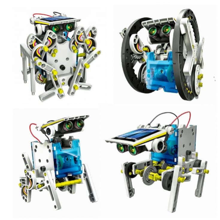 Build Your Own Solar Robot 14 in 1 product image