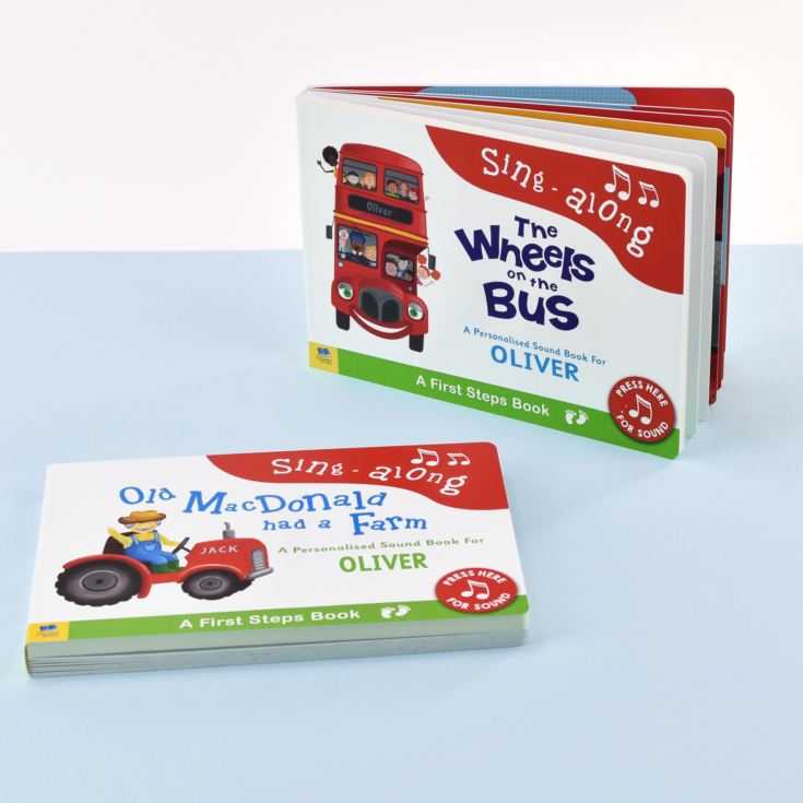 Wheels on Bus & Old Macdonald Sound Book Set product image