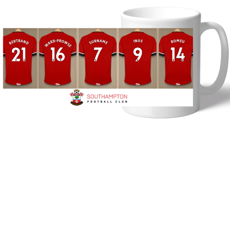 Personalised Southampton FC Dressing Room Mug product image