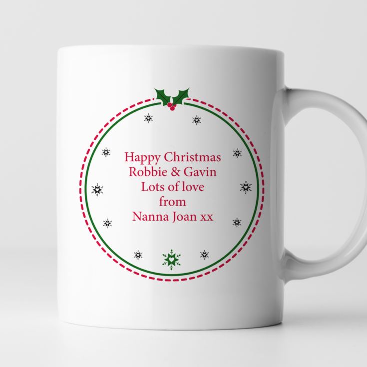 Personalised Spending Christmas Together Mugs product image