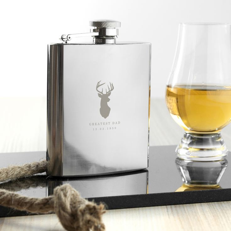 Stag 6oz Hip Flask product image