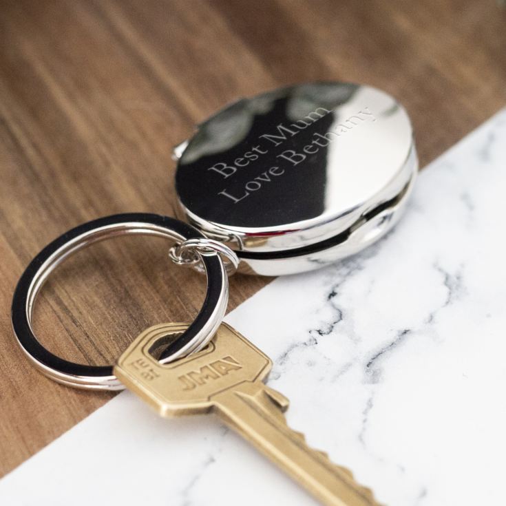 Engraved Photo Frame Keyring The Gift Experience