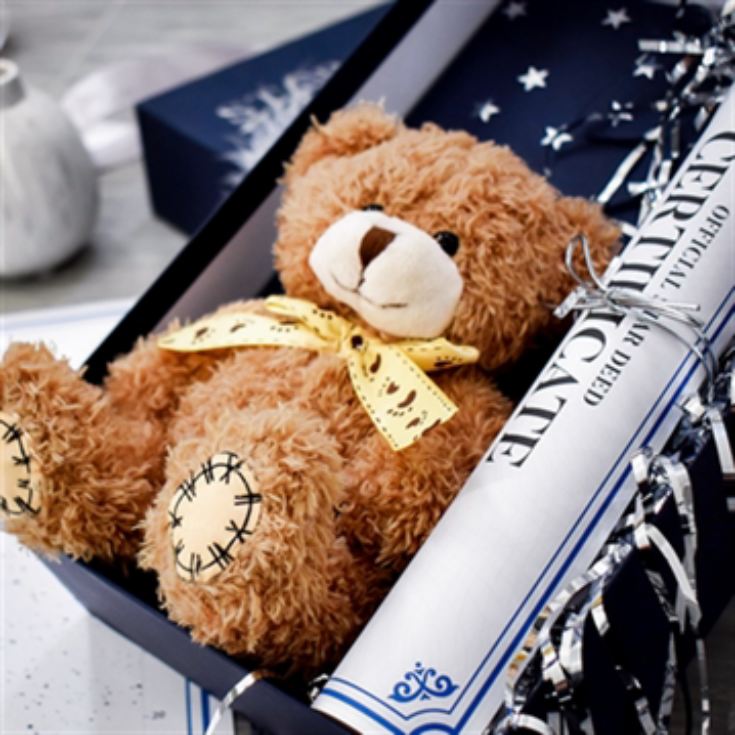 Personalised Name A Star with Teddy Gift Box product image