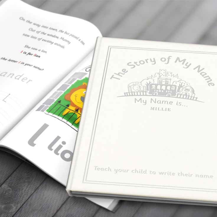The Story of My Name Embossed Classic Hardback product image