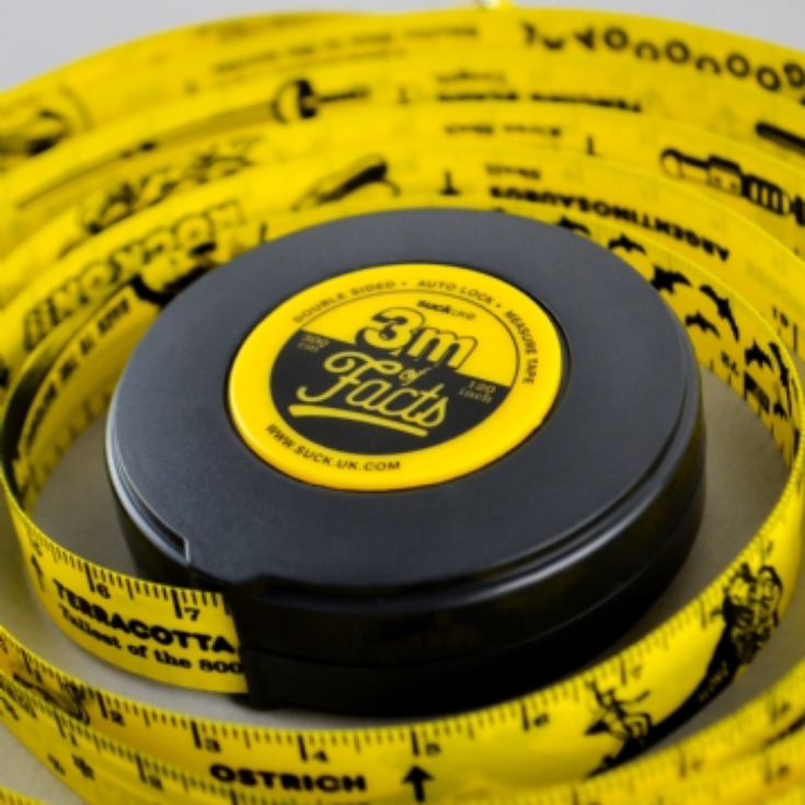 Fun Facts Novelty Tape Measure