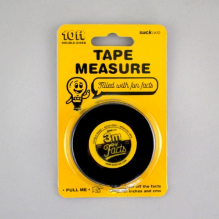 Fun Facts Novelty Tape Measure