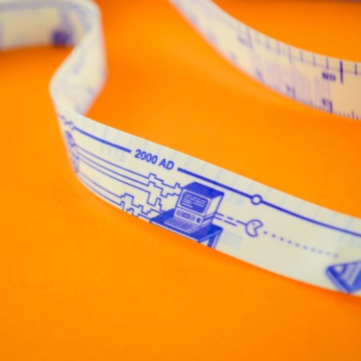 World Timeline Novelty Tape Measure product image