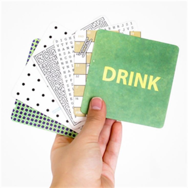 Set of 30 Bar Games Beer Mats product image