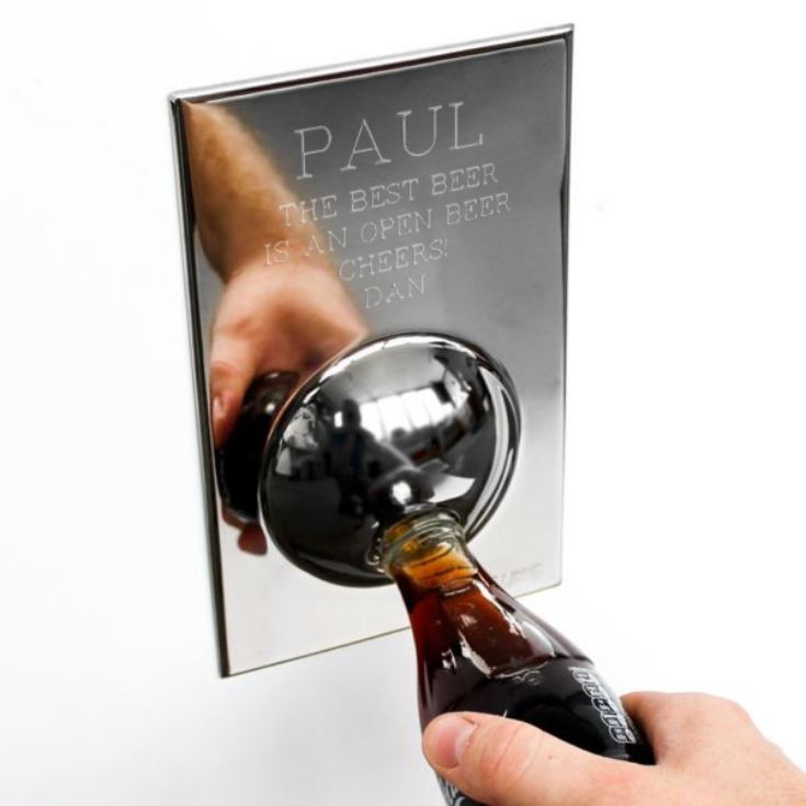 Personalised Fridge Bottle Opener The Gift Experience