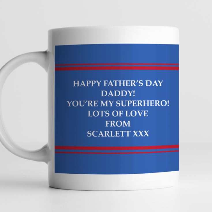 Super Dad Personalised Mug product image