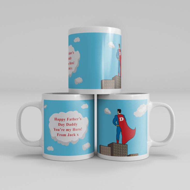 Super Hero Dad Personalised Mug product image