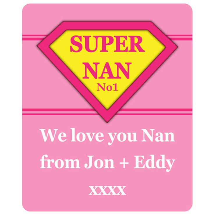 Super Nan Personalised Apron product image