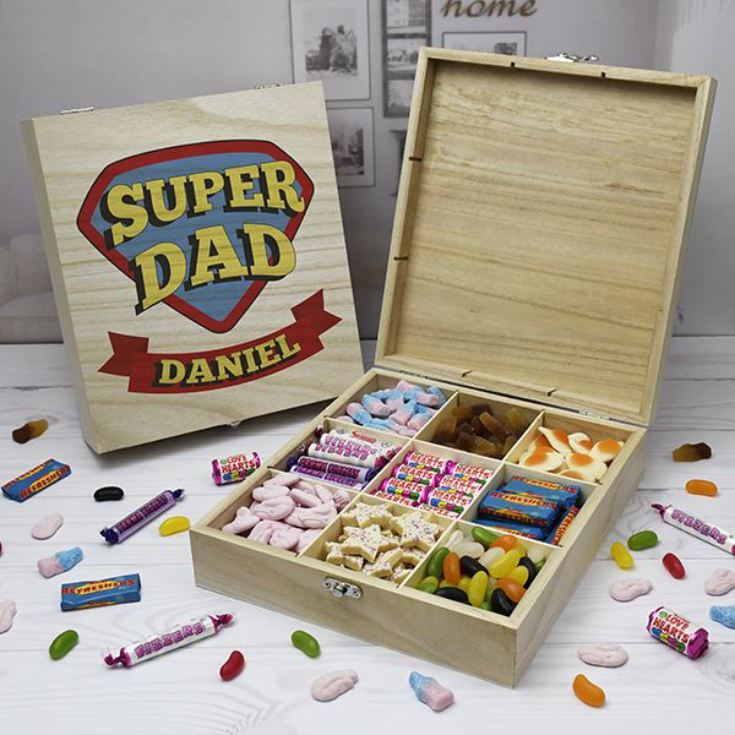 Super Dad - Wooden Sweet Box product image